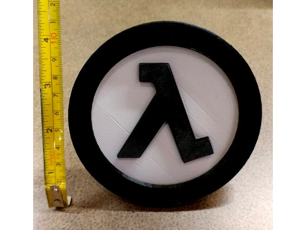 Half-life Lambda logo by Ironstrom