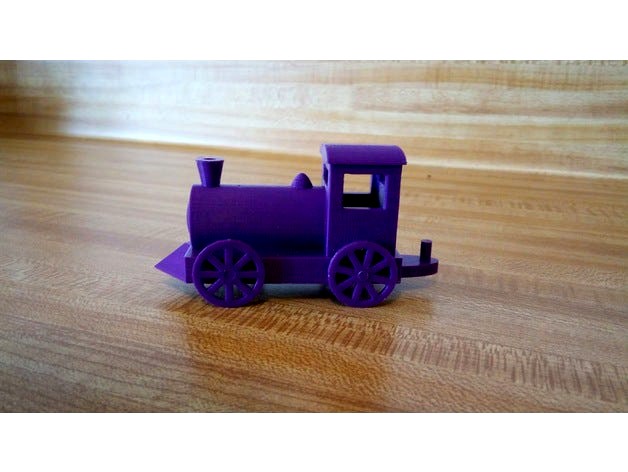 Toy Train Steam Engine by swoolsten