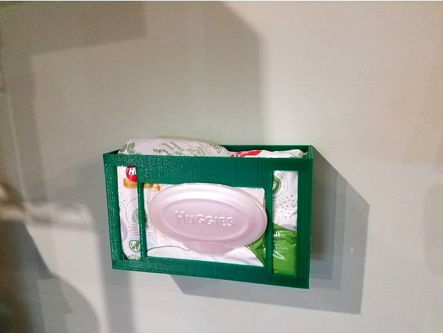 Baby Wipes Wall Mount by Thevandy