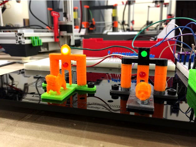 Toggle Switch LED Project for 3DLS by OpenSourceClassroom