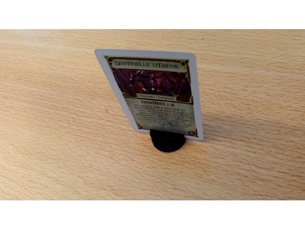 Talisman Single Vertical Card Holder by Deniax