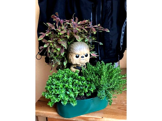 Pop-Figure Flower Pot by exodiss