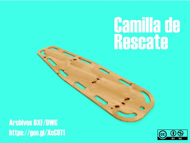 Camilla de Rescate (Rescue Stretcher) by disainerd