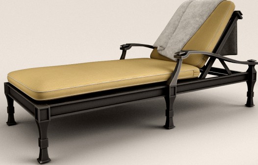 Шезлонг Restoration Hardware Antibes Chaise