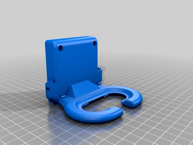 CTC Cooling Fan Duct 60mm fan v2.0 (Dual Extrusor Version), Makerbot Replicator 1, Flashforge, Duplicator 4 by Facocero