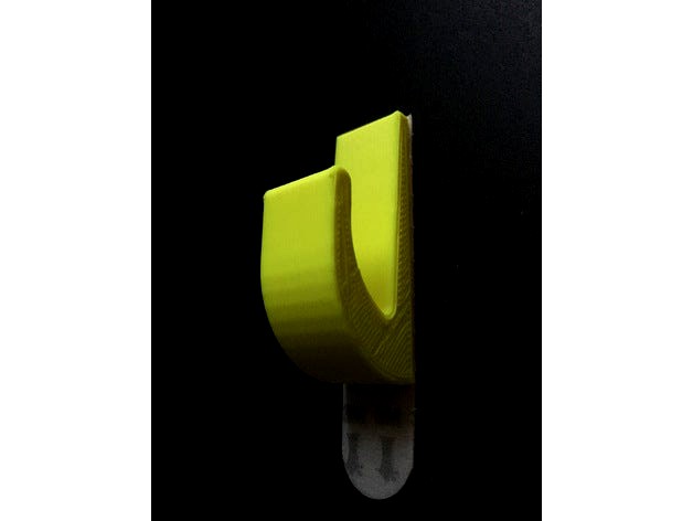 Wall Hook (medium size 3M Command Strip) by eyedtentea