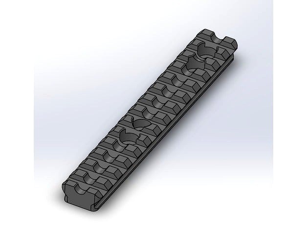 Picatinny Rail for Mossberg 500 by jhyde1