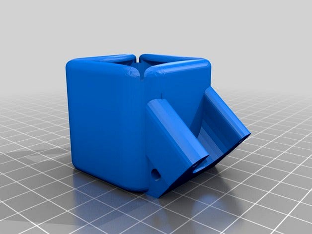 AstroX5 40 Degree GoPro Mount by kelestanley