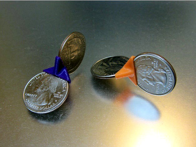 Roly Poly Quarter Fidget by LoboCNC
