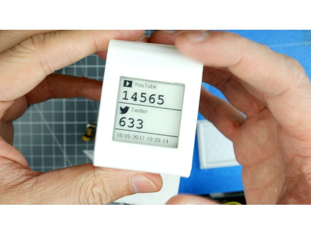 Waveshare E-Paper Display 1.54 inch Stand by davidjwatts