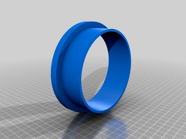 Delonghi Portable Air Conditioner Exhaust Adapter for 125mm Duct by bjeromin