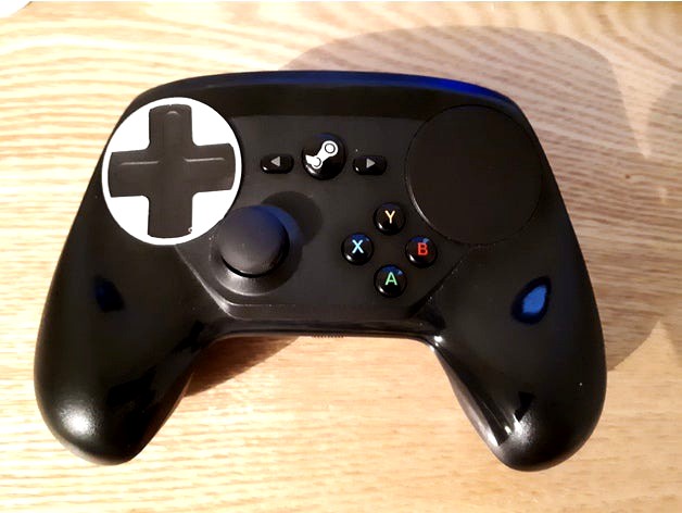Steam Controller DPad Mod (no diagonals) by MegaAndy