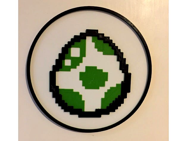 Yoshi Egg Sign by led42