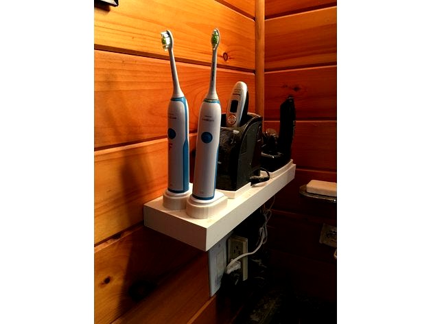 Philips Sonicare Essence+ charger holder for shelf by HunterGreen