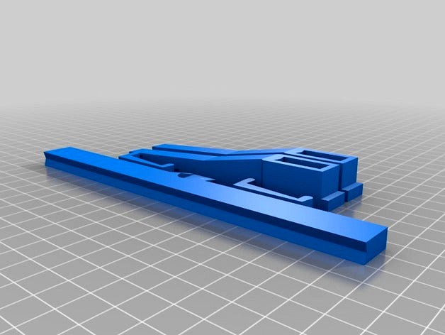 PCB Vise (More printable shape) by hesperaux