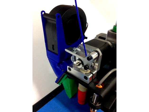 Printrbot Simple Metal Blower Mount by rwjamieson