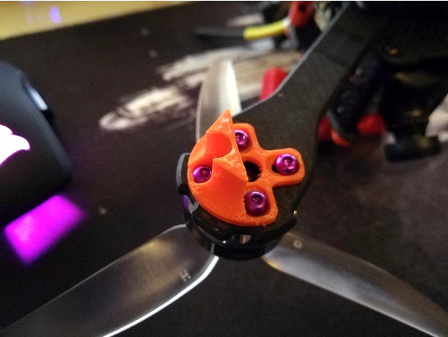 Quadcopter Landing Gear (also some motor soft mounting) by oxivanisher