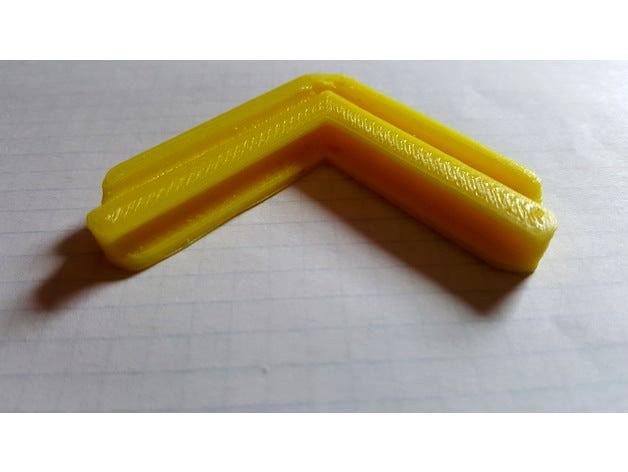 Aluminum Window Screen Frame Mitered Corner Connector by wdcIII