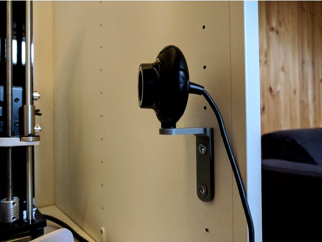 Simple LifeCam VX-1000 mount by Choffa