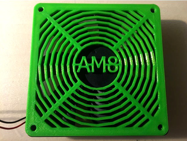 AM8 Fan Cover 120mm by Mazze2000