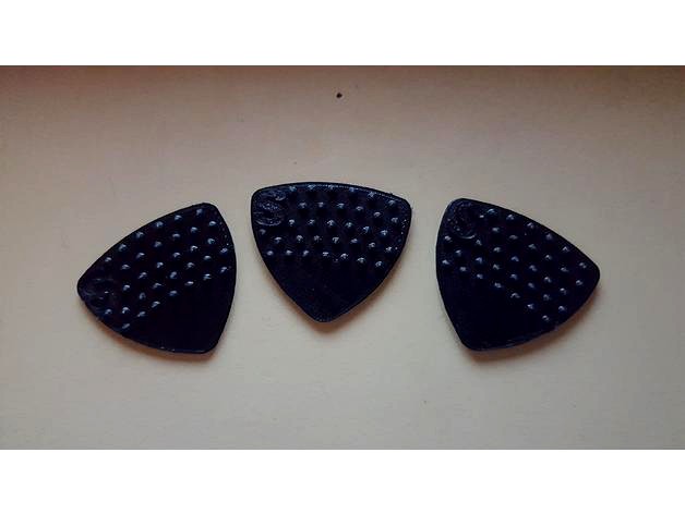 Deluxe "DoubleWide" Guitar Pick by bluemike807