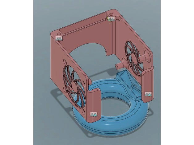 Anycubic I3 mega fan cover by nraynaud