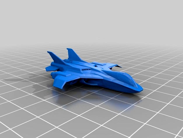 XCOM: Enemy Unknown/Within Raven Conventional Interceptor by VideogameEnthusiast