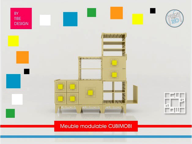 Cubimobi modular furniture by TIBE_DESIGN