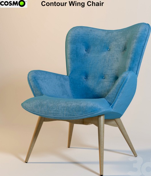 Contour Wing Chair