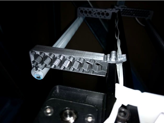 Holder for LED bar. 2020 and 2040 profile by 5at10Nine