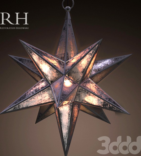 RH MORAVIAN STAR PENDANT