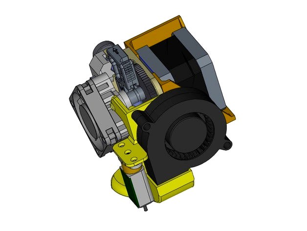 Titan Aero Extruder for Maxmicron by LukasKun