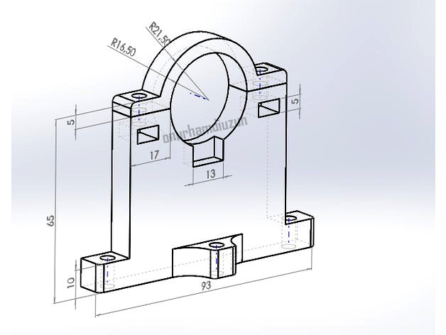 Motor Holder by onurhamdiuzun