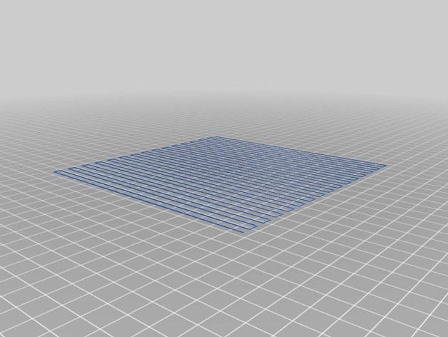 First Layer Zig-Zag Calibration by franzbischoff
