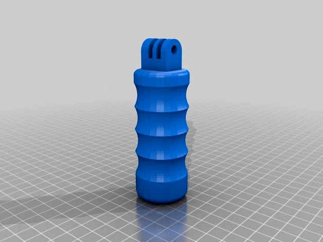GoPro manico galleggiante by 3dmakerpage