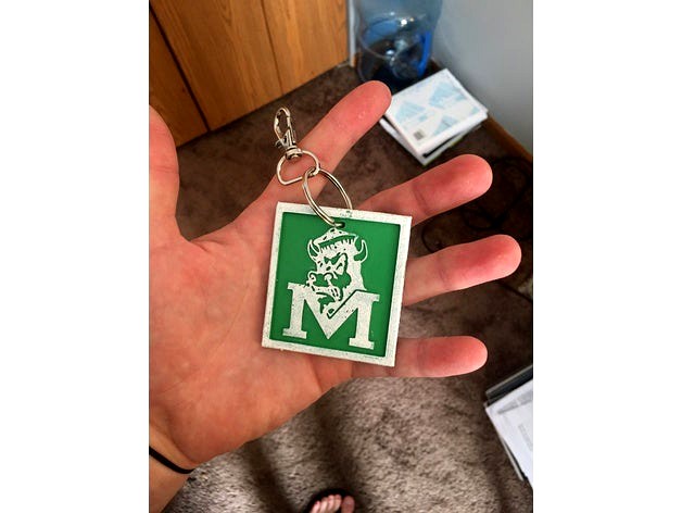 Marshall Keychain by GREGWEED