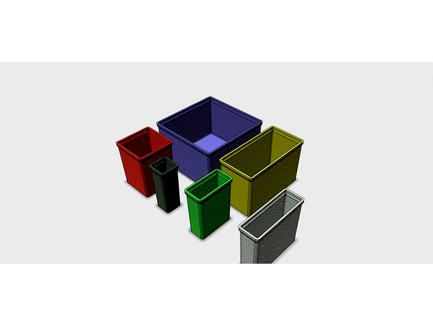 stackable storage boxes by mussy