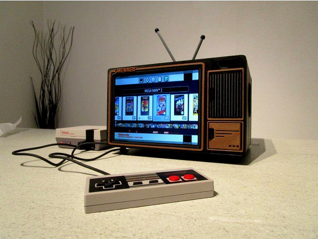 Mini TV rétro by Game-Makers