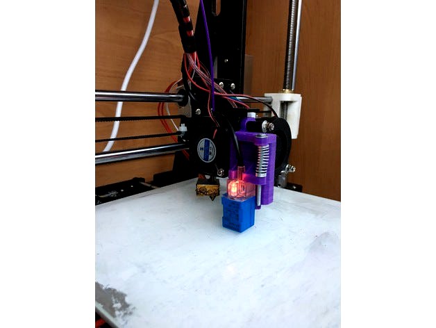 Remix on Anet A8 ajustible autolevel sensor holder by rommaster