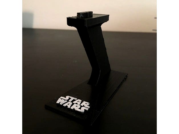 SnapTite Kylo Ren's TIE Silencer Display Stand by drewzybluezy