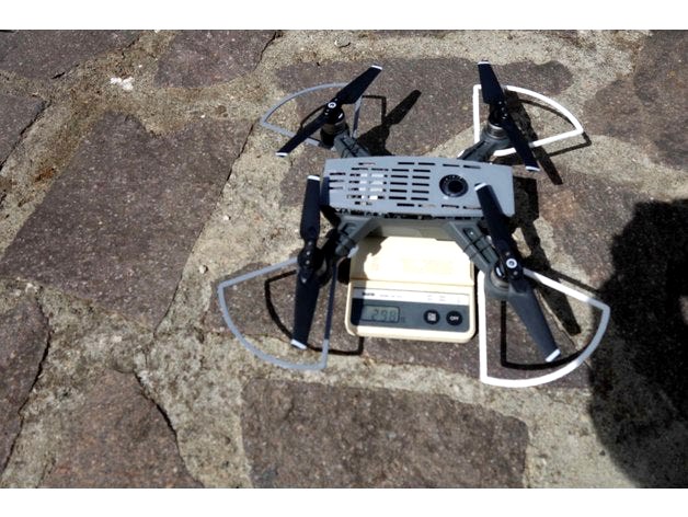 DJI Spark Top Cover by Ik5pwr