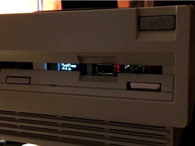 Amiga 3000 Gotek V2 USB disk drive emulator base by ericgus
