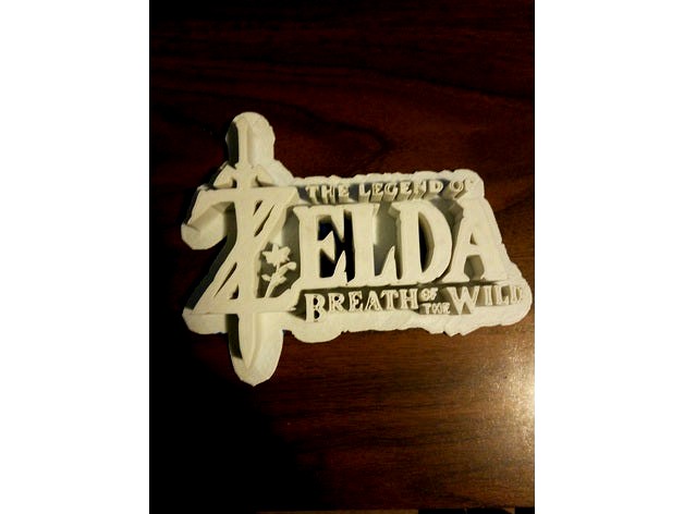 Legend of Zelda Breath of the Wild Logo by catholicrobot