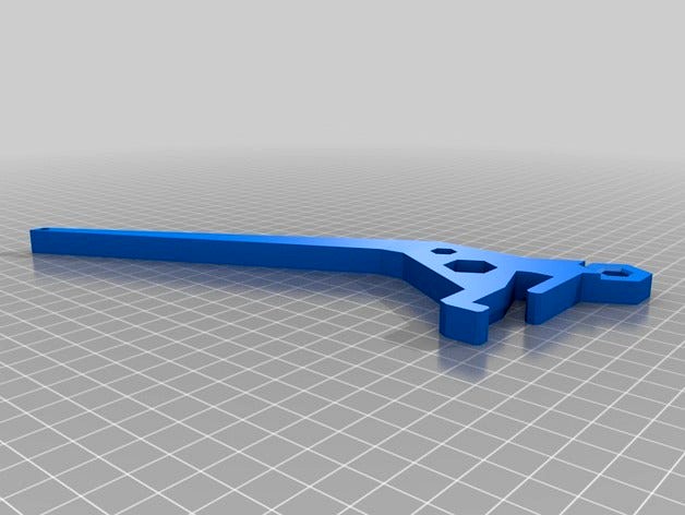 Rear arm holder for Prusa's cable by playStop