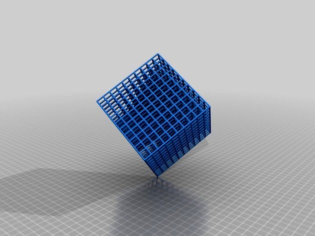 1000 Cubes in 1 Cube by KRISP3D