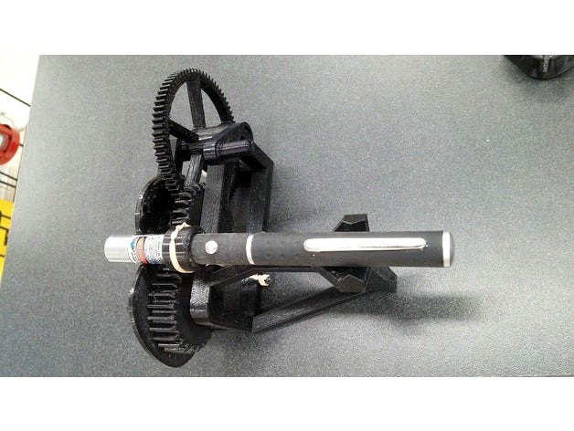 Mechanical Laser Show No-Support Version by Codyacehardware