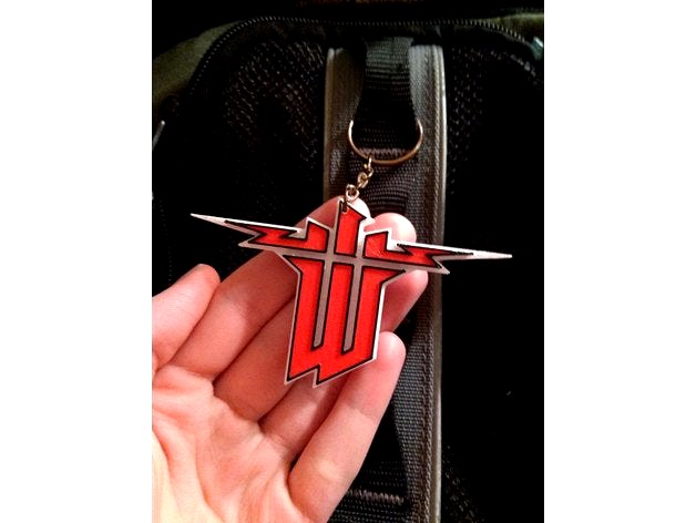 Wolfenstein logo  trinket by CHISHOK