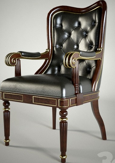 Hickory White Armchair 331-63