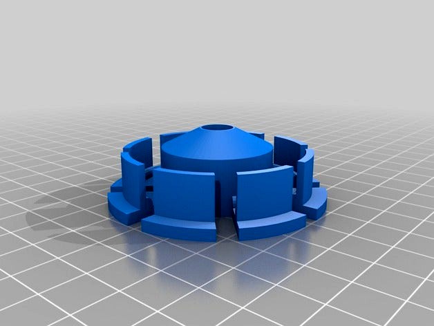 eSun filament spool hub  by csunwc