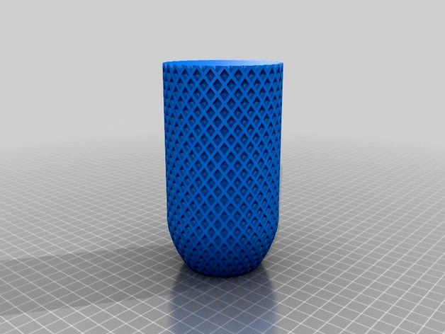 Simple Decorative Vase by KRISP3D